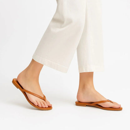 Women’s V-Shape Flat Slippers – Golden, Silver, Black & Brown Casual Fashion shoes